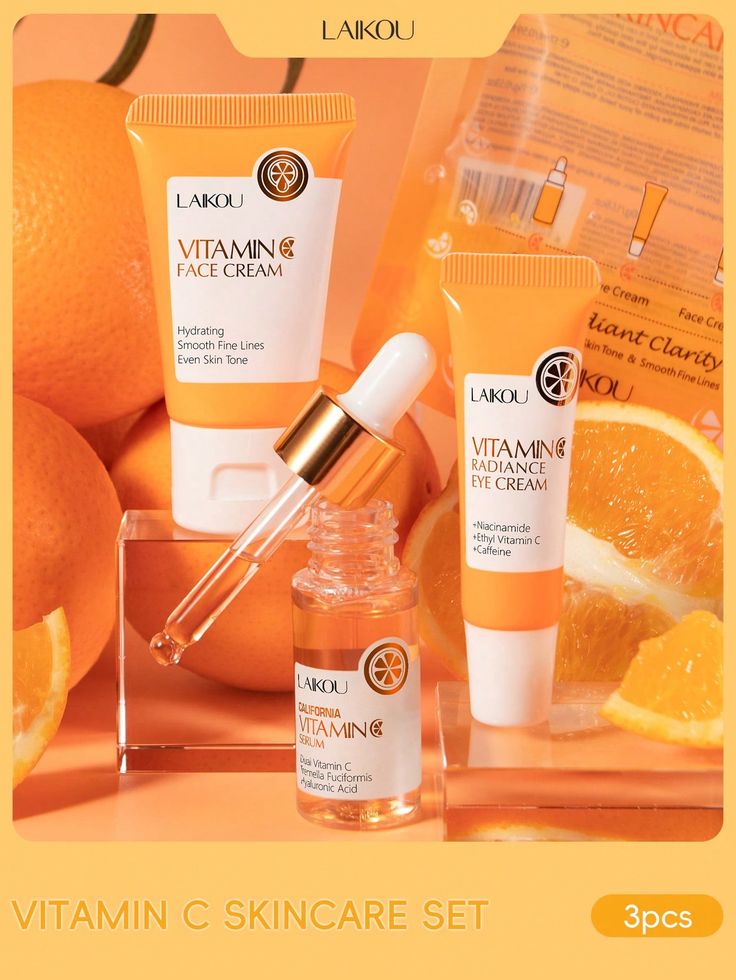 Kit Laikou Vitamina C – Iluminação, Hidratação e Pele Renovada Todos os Dias!