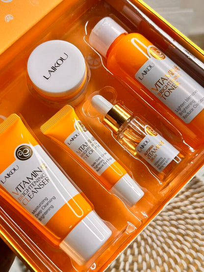 Kit Laikou Vitamina C – Iluminação, Hidratação e Pele Renovada Todos os Dias!